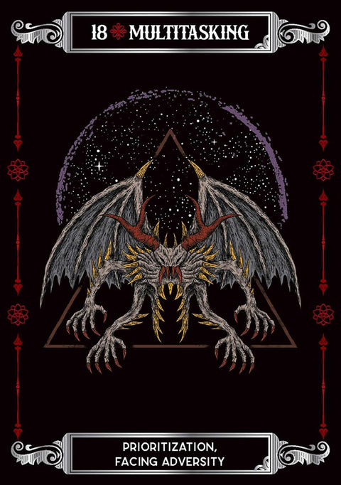 The Shadow of Darkness Oracle Deck 44 Cards & Guidebook by Rockpool