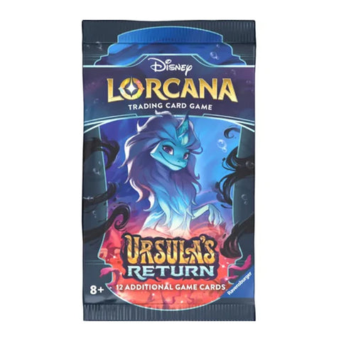 Disney Lorcana Ursula's Return Booster Pack 12 Cards English TCG
