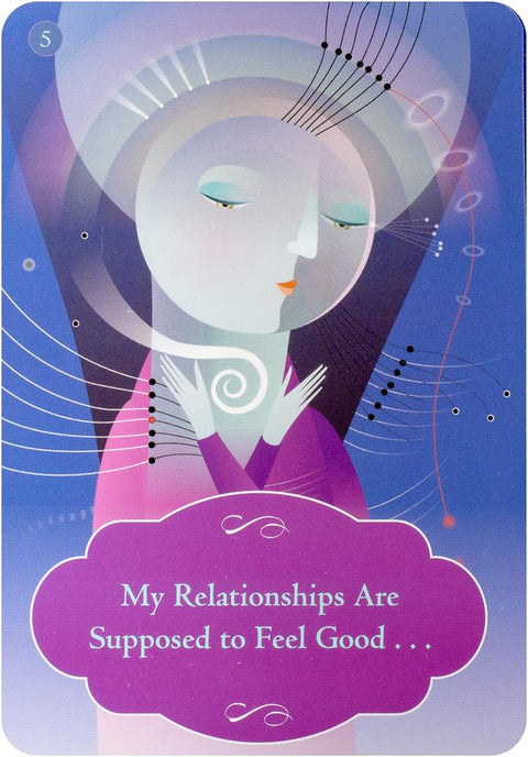 Getting Into the Vortex Relationship Cards Deck & Guidebook by Esther Hicks
