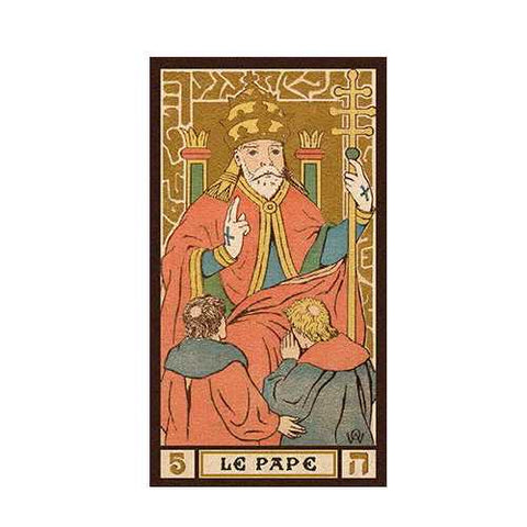 Golden Wirth Tarot Grand Trumps 22 Card Deck Gold Foil Lo Scarabeo