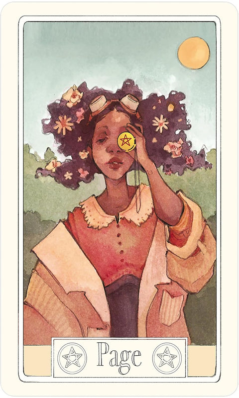 Curious Travels Tarot Deck 79 Cards Gilded with Guidebook by US Games