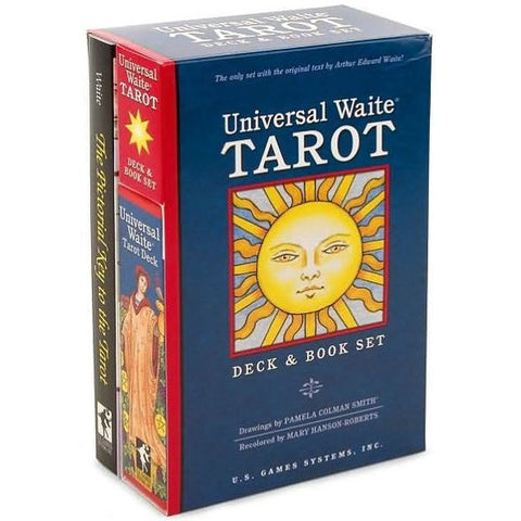 Universal Waite Rider-Waite Tarot Deck & Book Set by US Games