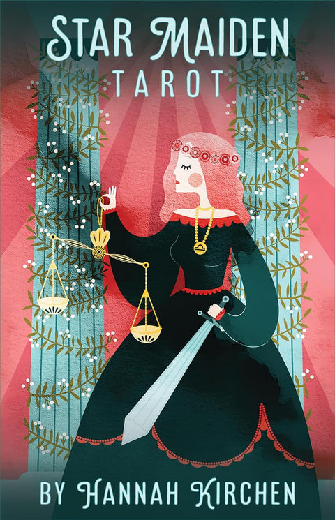 Star Maiden Tarot Deck & Guidebook 78 Cards by Hannah Kirchen US Games