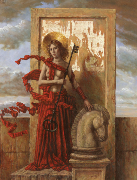 Goddess Journal Notebook Blue Angel Jake Baddeley 220-Page Woman Archetype NEW