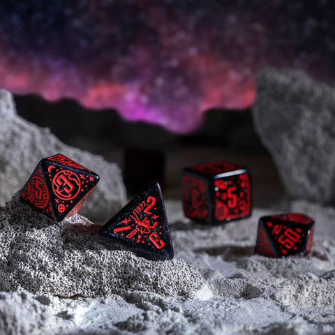 Space Dice Set: Voyager Q-WORKSHOP