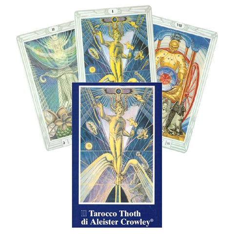 Aleister Crowley Thoth Tarot Pocket Version Italian Edition Deck Cards Agm NEW
