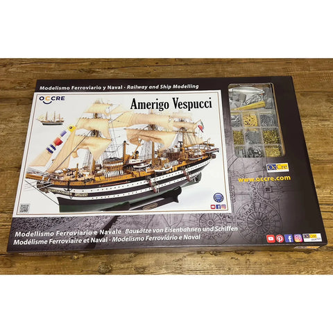 Occre Amerigo Vespucci 1/100 Wooden Ship Model Kit 980mm 5933 Parts
