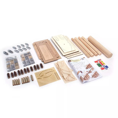 Occre Amerigo Vespucci 1/100 Wooden Ship Model Kit 980mm 5933 Parts