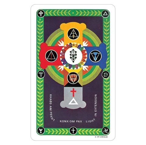 The Golden Dawn Tarot Cards Deck Esoteric Telling US Games Systems Gd78