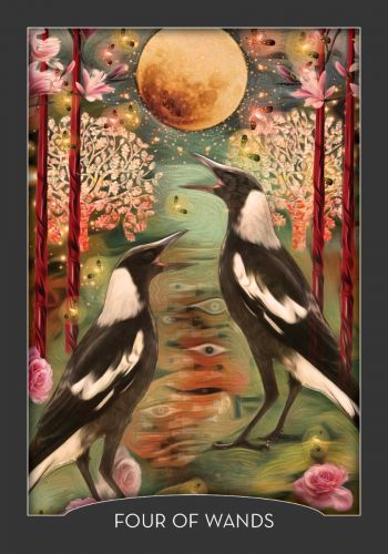 Guardian of the Night Tarot Deck & Signed Guidebook – Animal Spirit Cards