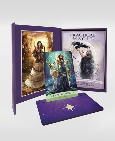 Practical Magic Oracle – Witchy Rituals Deck & Daily Spellwork Guidebook
