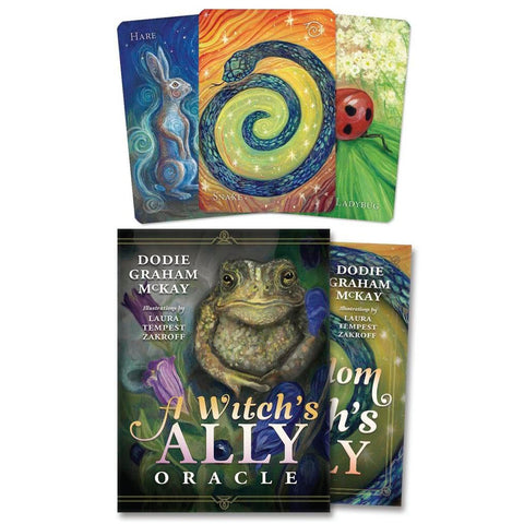 A Witch's Ally Oracle Deck 48 Cards & Guidebook by Llewellyn