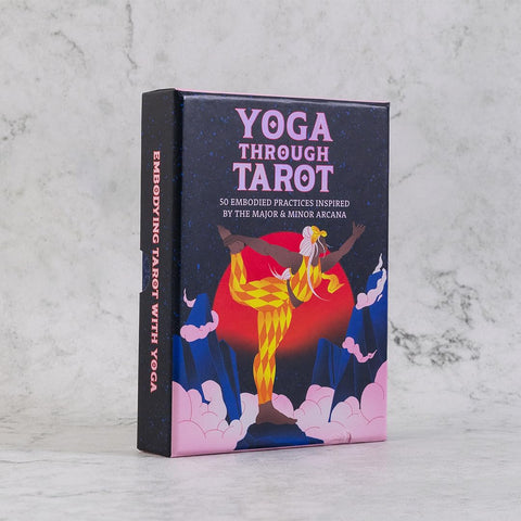 Yoga Through Tarot cards Leaping Hare Press