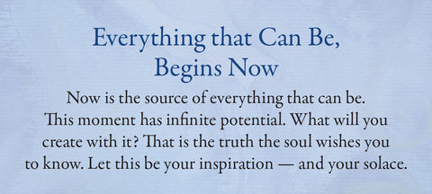 Calming Inspirations Mini Oracle Cards Deck by Lucy Cavendish 55 Cards