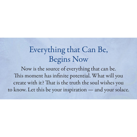 Calming Inspirations Mini Oracle Cards Deck by Lucy Cavendish 55 Cards