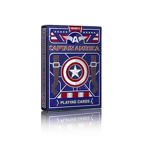 Captain America Playing Cards Deck by Theory11 Poker Magic Collectible