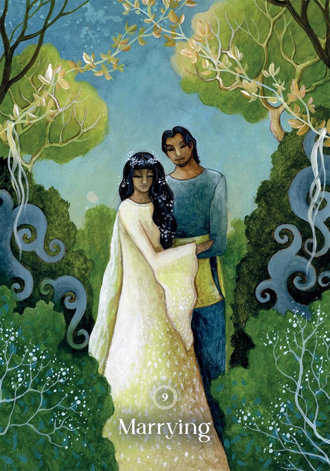 Fairy Tale Heroine Oracle Deck by Sharon Blackie, 48 Cards, Hay House