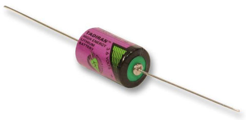 Tadiran SL-761 2/3 AA Lithium Battery 3.6V ER14335 with Axial Wire