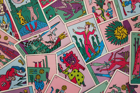 Kitty Kahane Tarot NEW Edition Cards Deck Agm Urania Esoteric Colorful Fortune