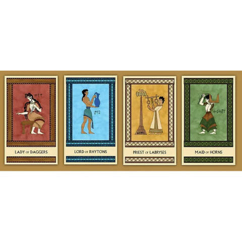 Minoan Tarot Card Deck & Guidebook by Laura Perry, Schiffer Publishing