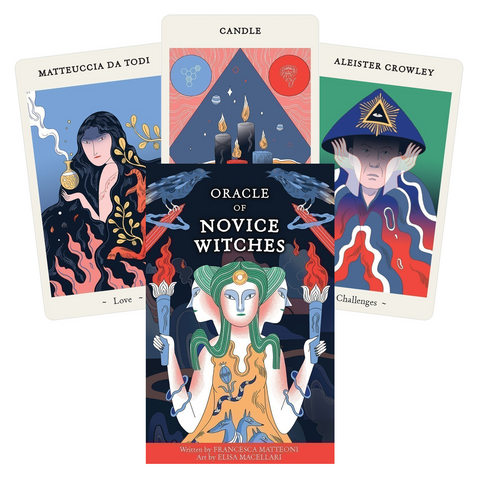 Oracle of Novice Witches Oracle Cards Deck & Guidebook by U.S. Games