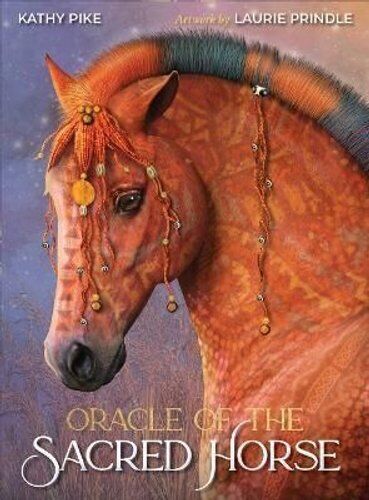 Oracle Of The Sacred Horse Cards Deck And Guidebook Blue Angel