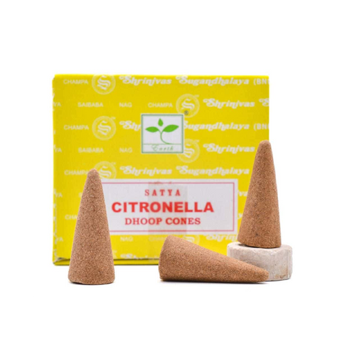 Citronella Dhoop Cones Satya