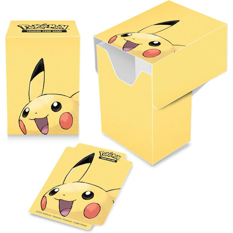 Pikachu Full-View Deck Box for Pokémon (yellow) Ultra Pro