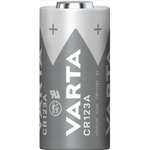 3x Varta CR123A Lithium 3V Batteries DL123A 123A for Cameras & Flash