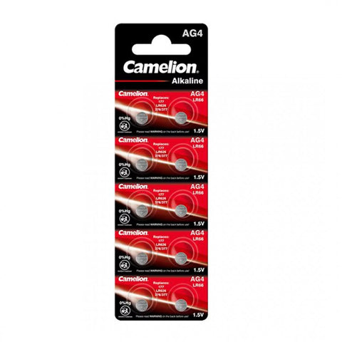 10x Camelion LR626 AG4 377 1.5V Alkaline Button Cell Watch Batteries