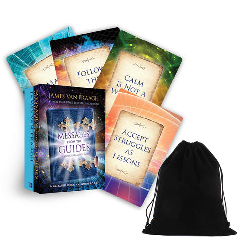 Messages From The Guides Transformation Cards Oracle Cards Deck With Bag