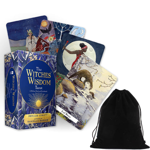 The Witches Wisdom Tarot Cards Deck Standard Edition Hay House With Bag