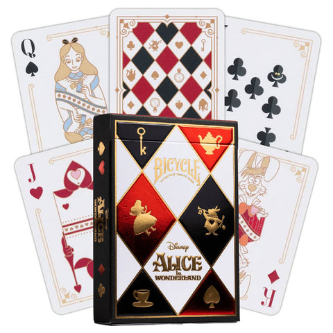 Bicycle Disney Alice In Wonderland Inspired Playing Cards Deck