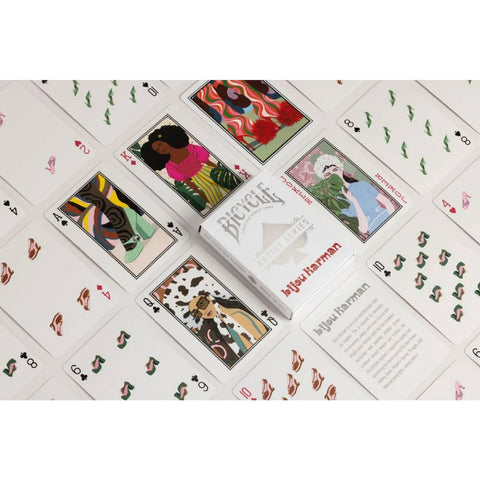 Bicycle Bijou Karman Purple/Red Cards Box Set