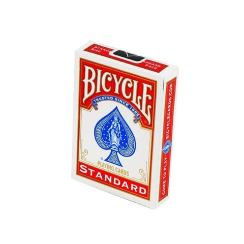 Bicycle Blank Back Standard Face Red White Magic Tricks Cards Deck USpcc