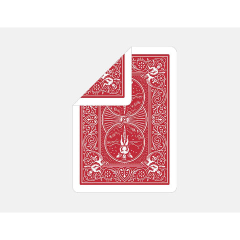 Bicycle Rider Back Double Back Playing Cards (Red)