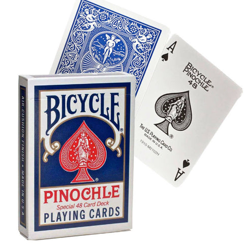 Bicycle Pinochle Playing cards Standard Blue