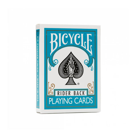 Bicycle Rider Back Playing Cards (Turquoise)