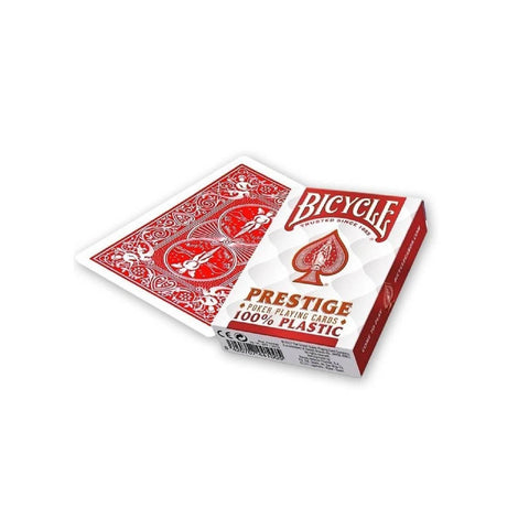 Bicycle Prestige Jumbo Poker Cards (Red)