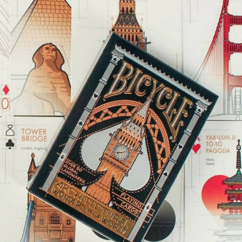 Bicycle Architectural Wonders Of The World Playing Cards Deck Quality