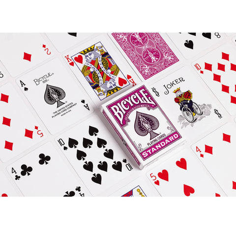 Bicycle Color Series #1 Berry Playing Cards Deck Light Pink Poker Size