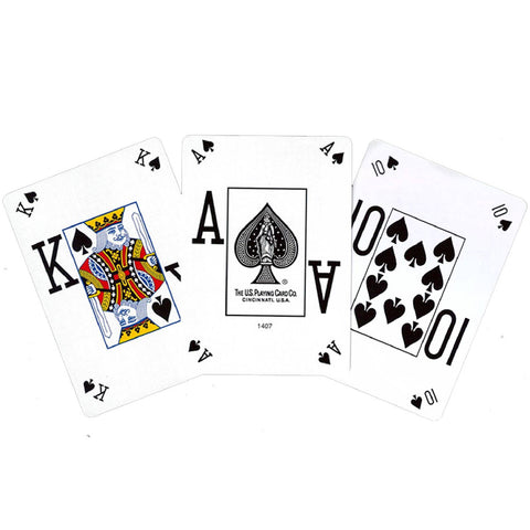 Bicycle Pro Blue Deck Pokerpeek Face Playing Cards Deck Poker Size