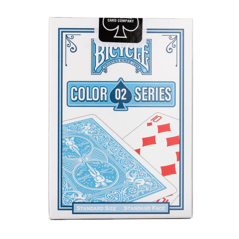 Bicycle Color Series #2 Breeze Playing Cards Deck Light Blue Poker Size
