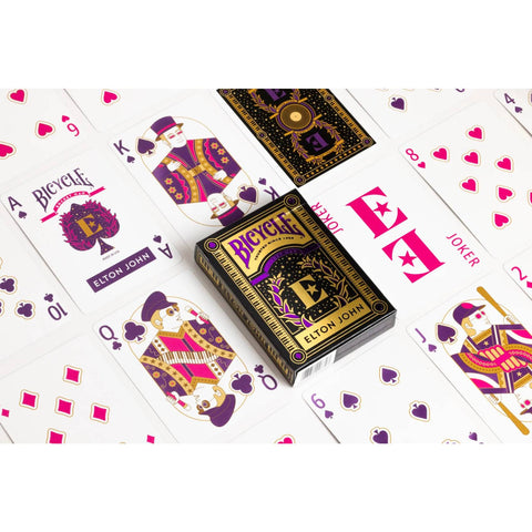 Bicycle Elton John Playing Cards Deck Poker Size Rocket Man Quality