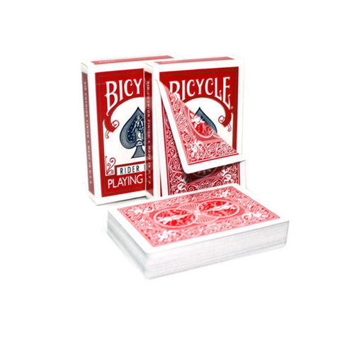 Bicycle Rider Back Double Back Playing Cards (Red)