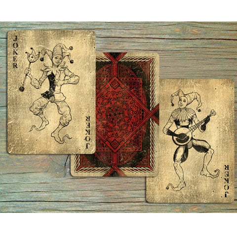 Bicycle Vintage Classic Playing Cards Deck Made In USa Original Aged Look