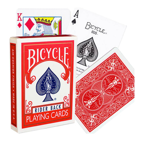 Bicycle Ride Back 808 Retro Box Standard Index Playing Cards (Red)