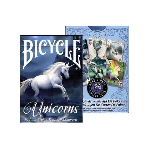 Bicycle Unicorns Anne Stokes Playing Cards