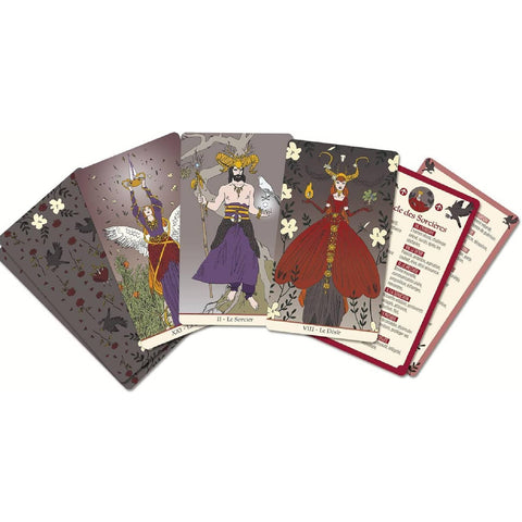 Les Oracles de la Sorcière Oracle cards French edition Grimaud Cartomancie