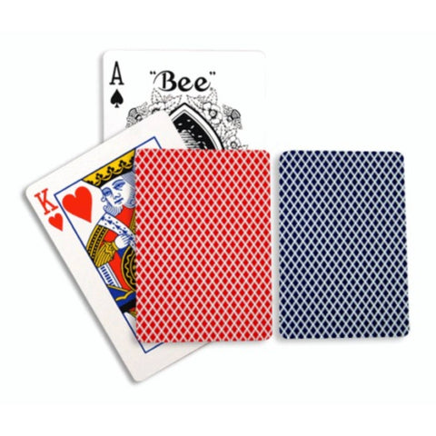 Bee Standard Index Red Playing Cards Bicycle Magic Tricks Casino USpcc